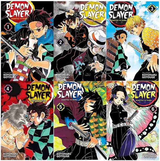 Combo Demon Slayer 1 to 6